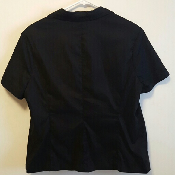 Short sleeve black blazer - Picture 2 of 3
